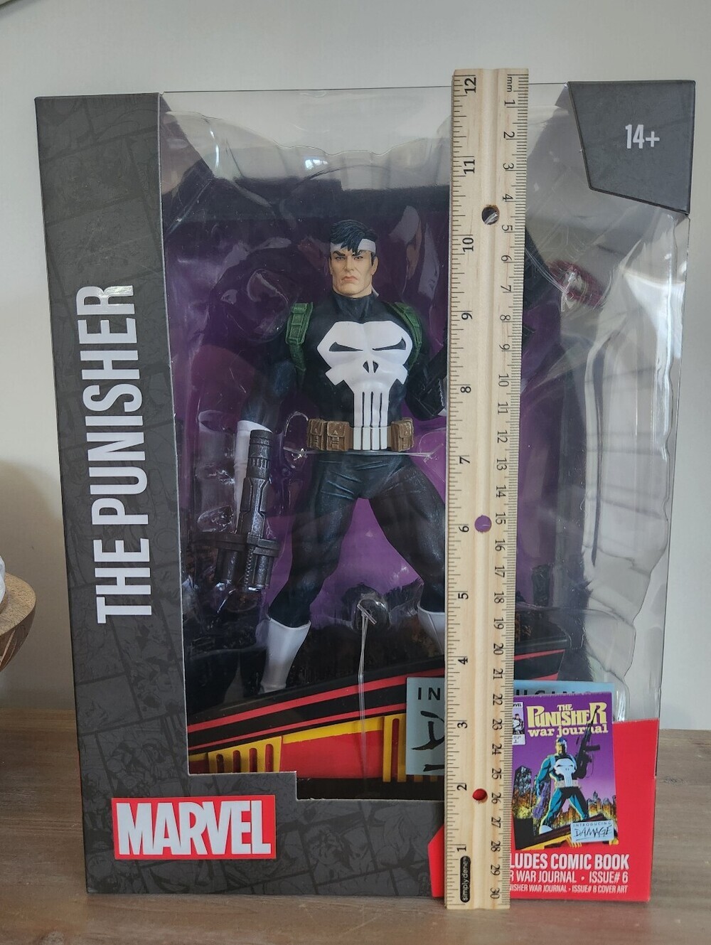 Marvel McFarlane Toys The Punisher War Journal #8 1:6 Scale Figure NIB NWT - Picture 12 of 14